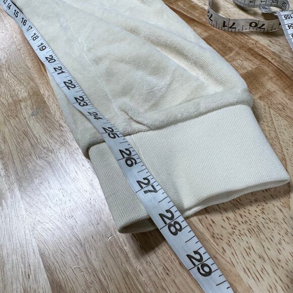 Fear of God Essentials Tan Drawstring Velour Track Pants Women's Size Small NWT - Picture 12 of 12